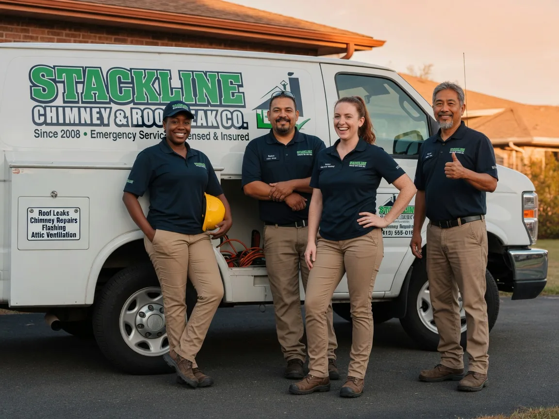 Chimney flashing repair company in Hoschton, GA